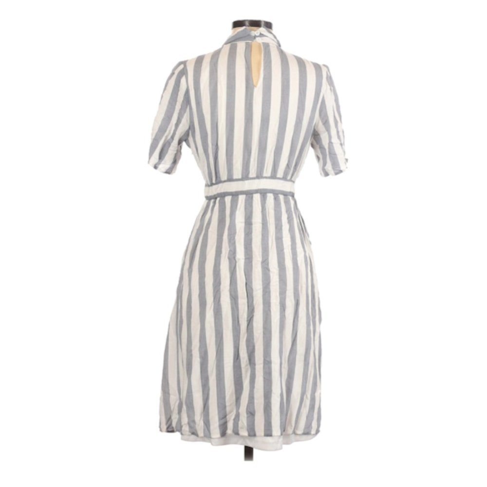NWOT Preppy Pinup Striped Bow Sheath Dress - Picture 2 of 2